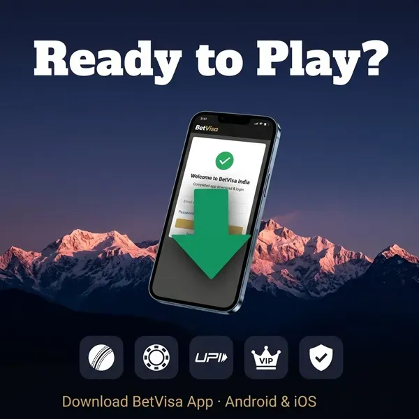 BetVisa app download apk opens a promotional