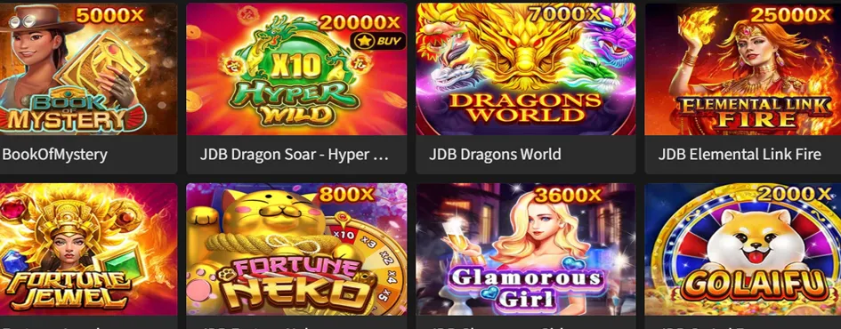 Online Casino Games & Providers at BetVisa BD